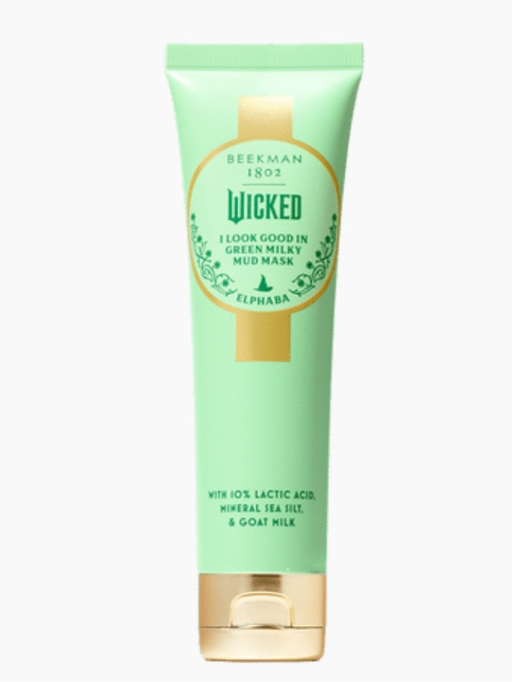Beekman 1802 Wicked x Elphaba Lactic Acid Mud Mask 2oz BRAND NEW IN BOX